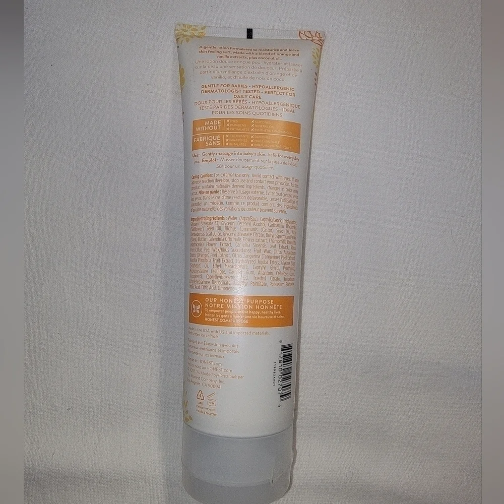 NWOT Honest Face And Body Lotion - Picture 4 of 5